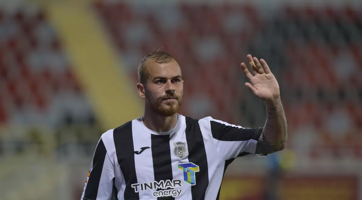 Denis Alibec a anunţat că pleacă de la Astra, deşi mai are contract un an. Reacţia conducerii clubului