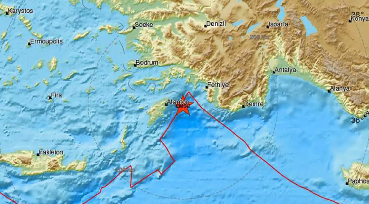 Cutremur de 5,1 în Grecia. A fost resimțit în Rhodos (foto ekathimerini.com)