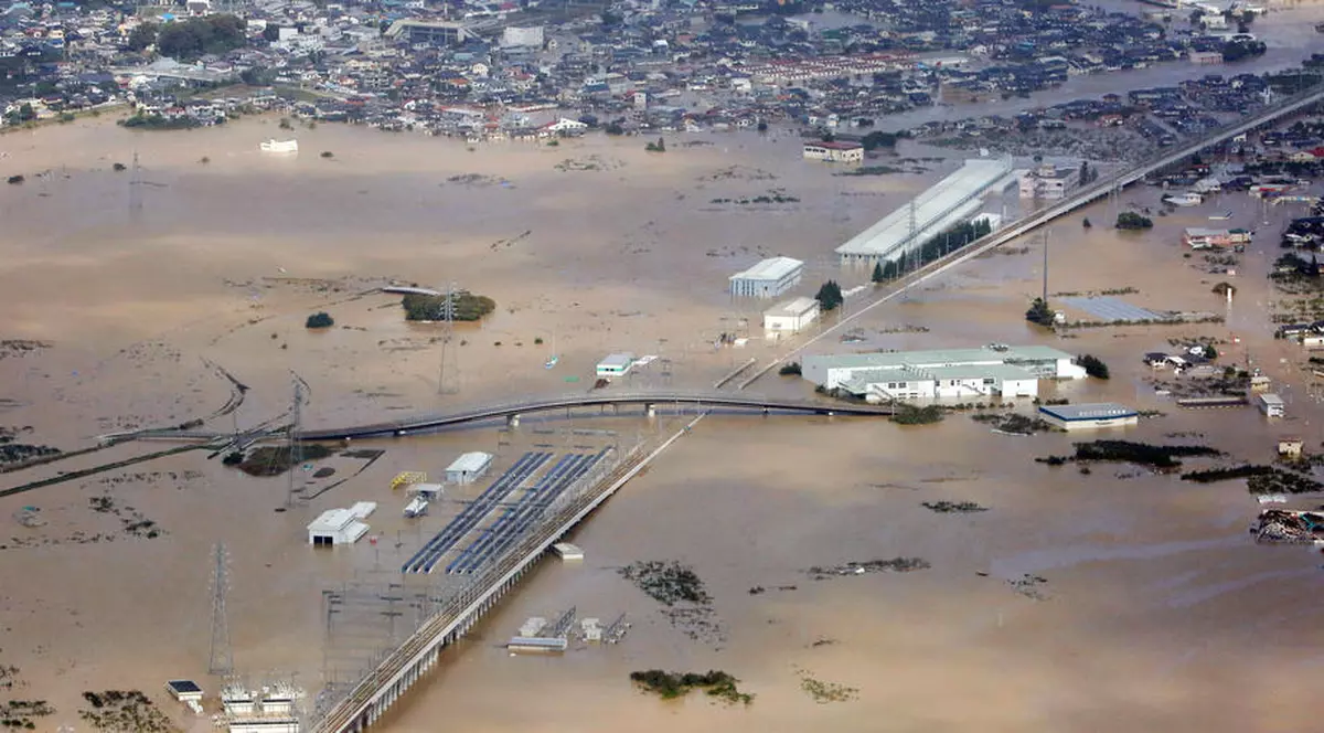 Inundații în prefectura Nagano