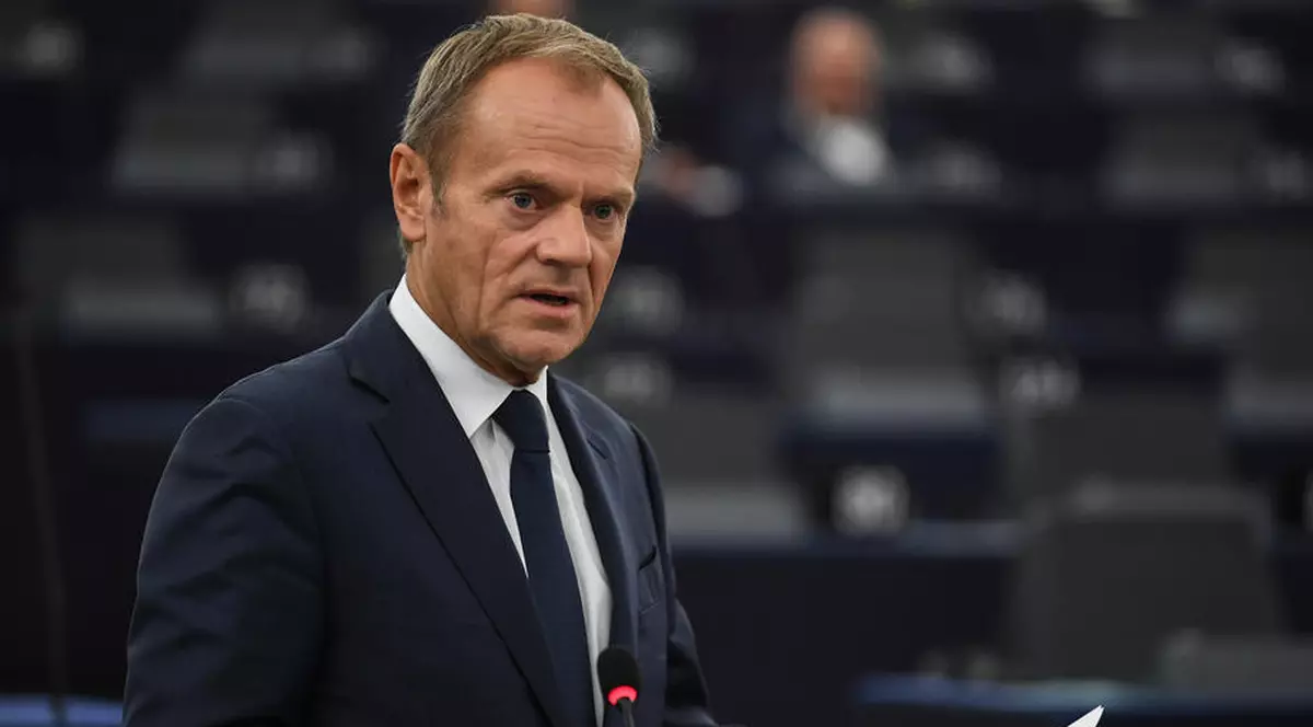 Donald Tusk recomandă statelor membre să accepte amânarea datei Brexitului (EPA)