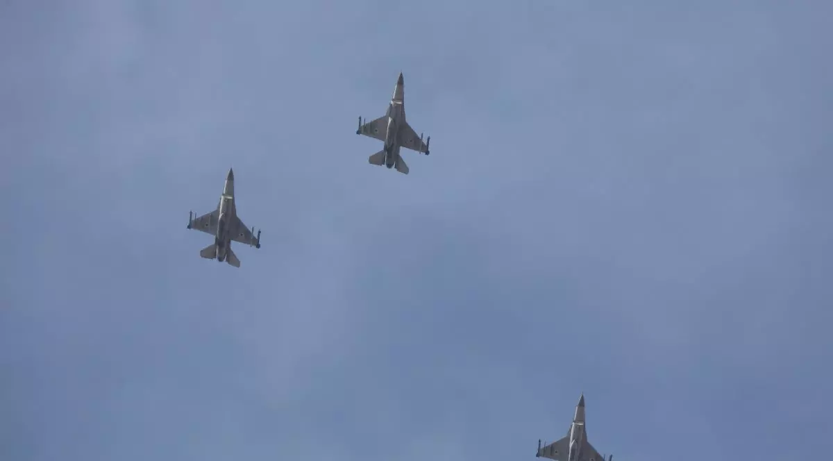 Avioanele israeliene au executat raiduri aeriene în Siria FOTO: EPA