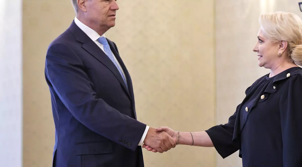 Klaus Iohannis și Viorica Dăncilă
