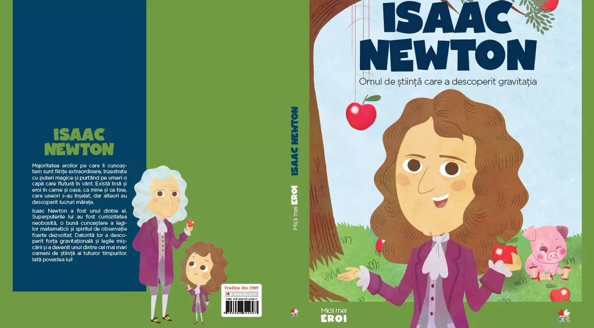 ”Isaac Newton - omul de știință care a descoperit gravitația” | Colecția Micii Mei Eroi