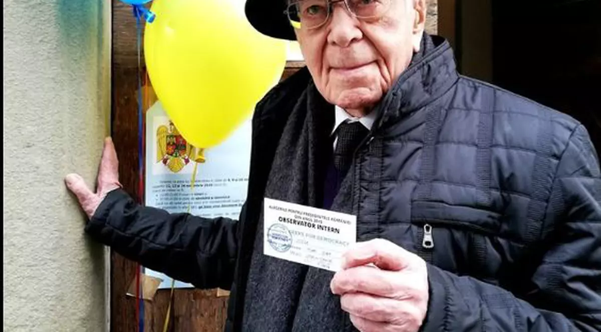 Mesajul lui Mihai Șora la alegerile prezidențiale 2019. "Forța noastră este votul. Nu alegem doar un om, ne alegem viitorul"