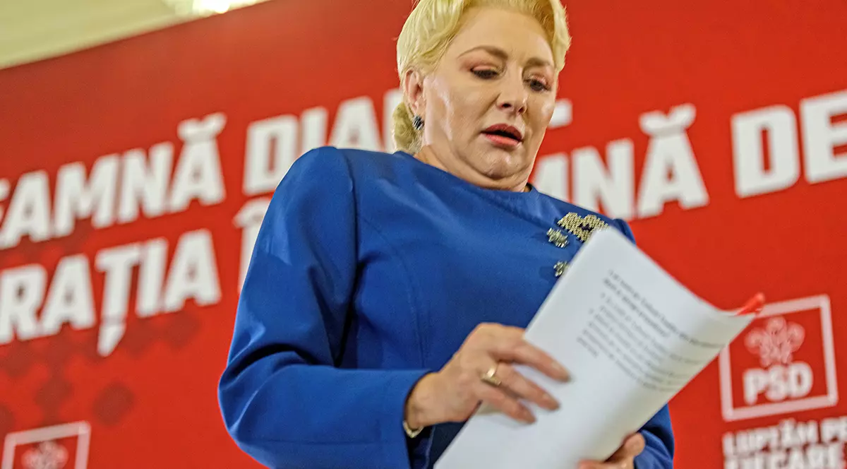 Viorica Dăncilă susține că Klaus Iohannis a inventat cuvântul „giroscop”