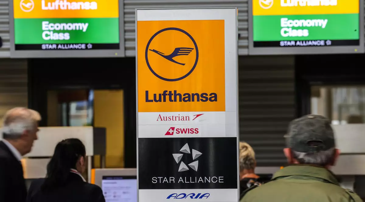 Curse aeriene anulate la Lufthansa din cauza grevei (EPA)