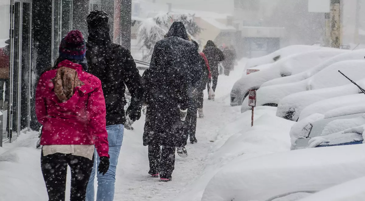 Unde se înregistrează cel mai mare strat de zăpadă din ţară, luni dimineață. Se așteaptă ninsori, polei și vânt puternic, până marți