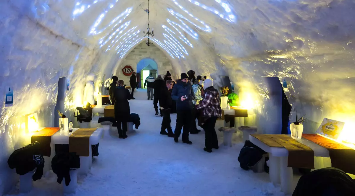 Hotelul de gheață de la Bâlea nu se mai construiește în acest an, pentru prima dată după 16 ani