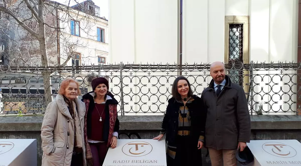 ”Aleea Comediei” în Capitală. Dem Rădulescu, Gheorghe Dinică, Marin Moraru, Radu Beligan, Amza Pellea și Iurie Darie, primii actori omagiați