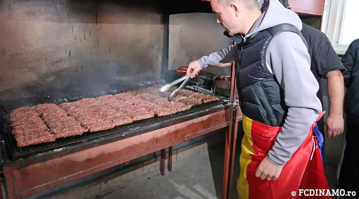 Să sfârâie grătarul! Dinamoviștii joacă pe stomacul gol din cauza celor două luni de întârzieri salariale, căpitanul Dan Nistor propune colegilor un team-building