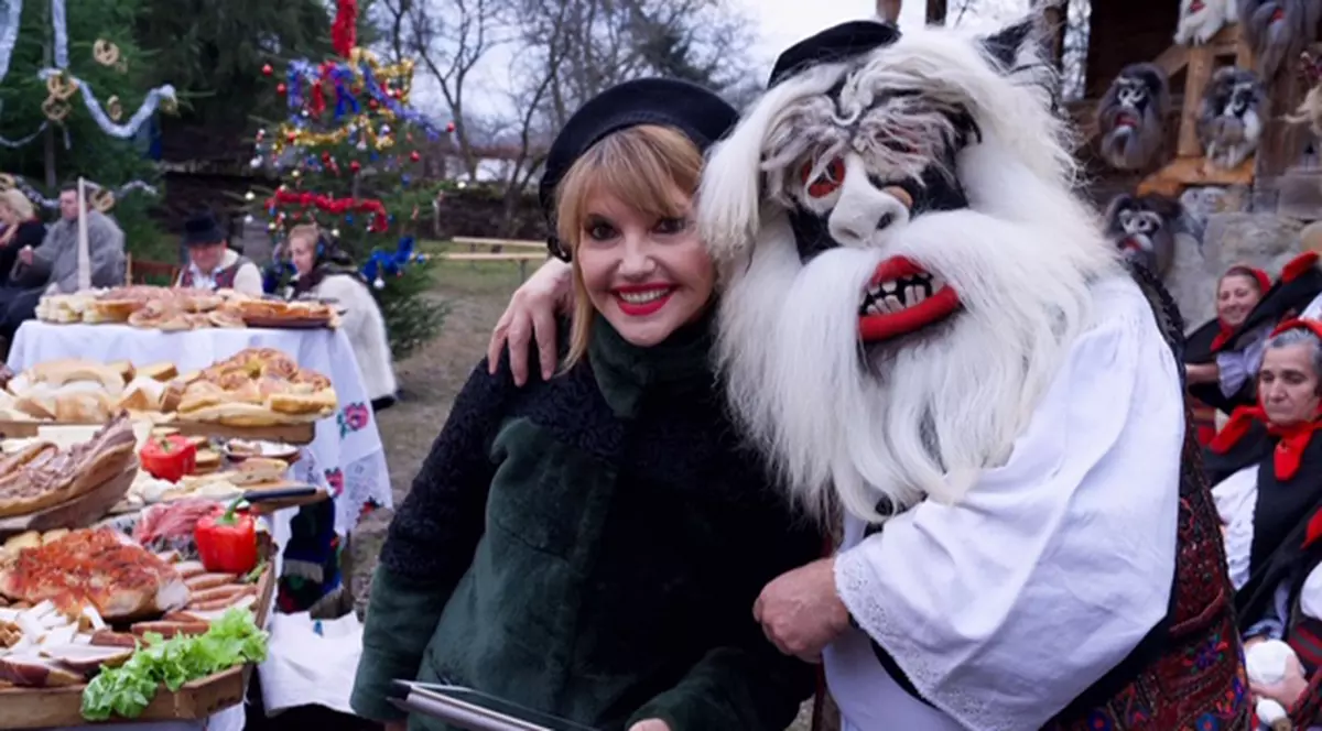 Filmări cu peripeţii pentru Marina Almăşan. Ce a pățit vedeta în Maramureș