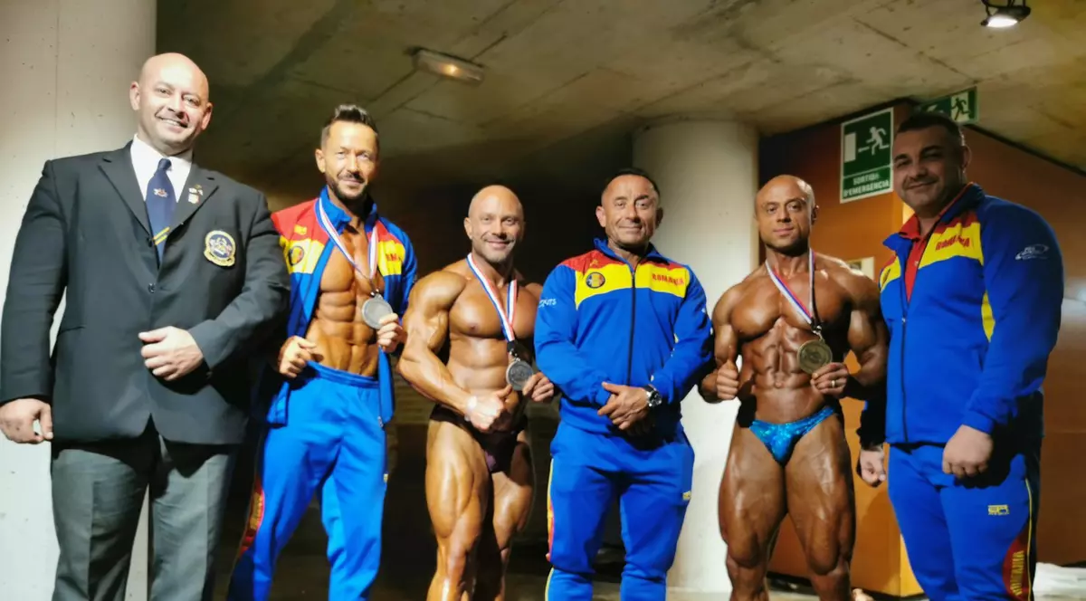 Trei medalii pentru România la Campionatul Mondial de culturism și fitness