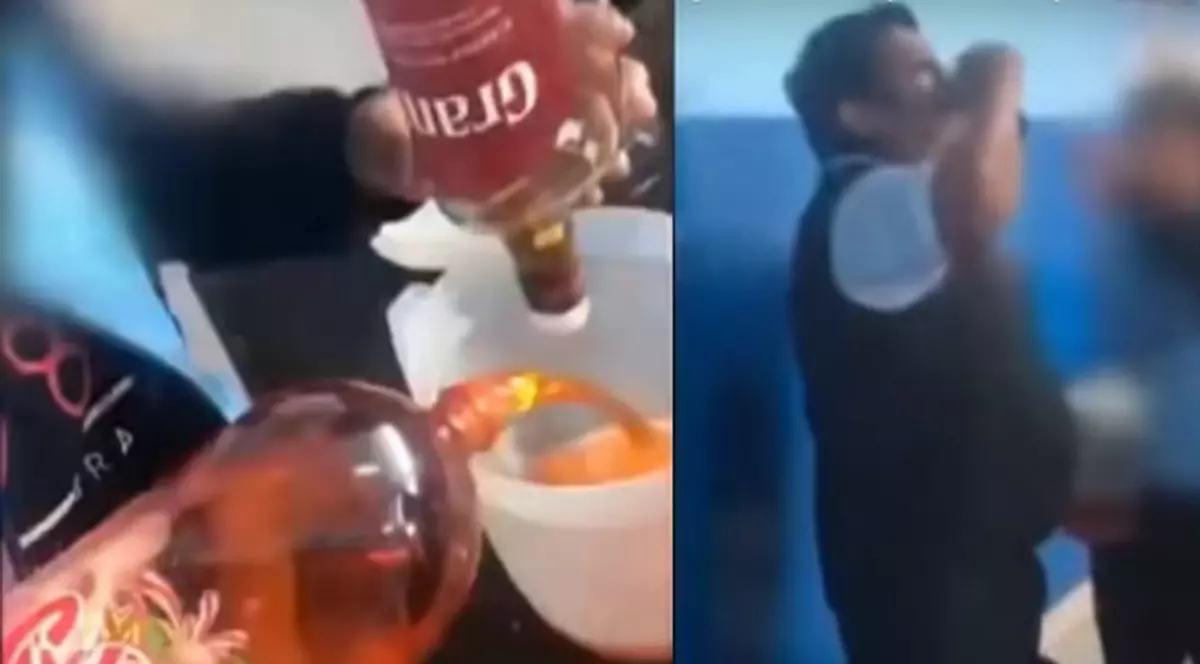 Profesor filmat în timp ce bea alcool împreună cu elevii în sala de curs