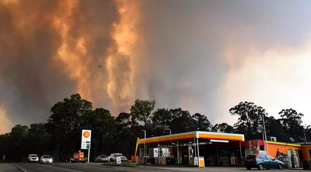 Stare de urgență în Australia, după cea mai caldă zi din istoria țării. Incendiile au scăpat de sub control