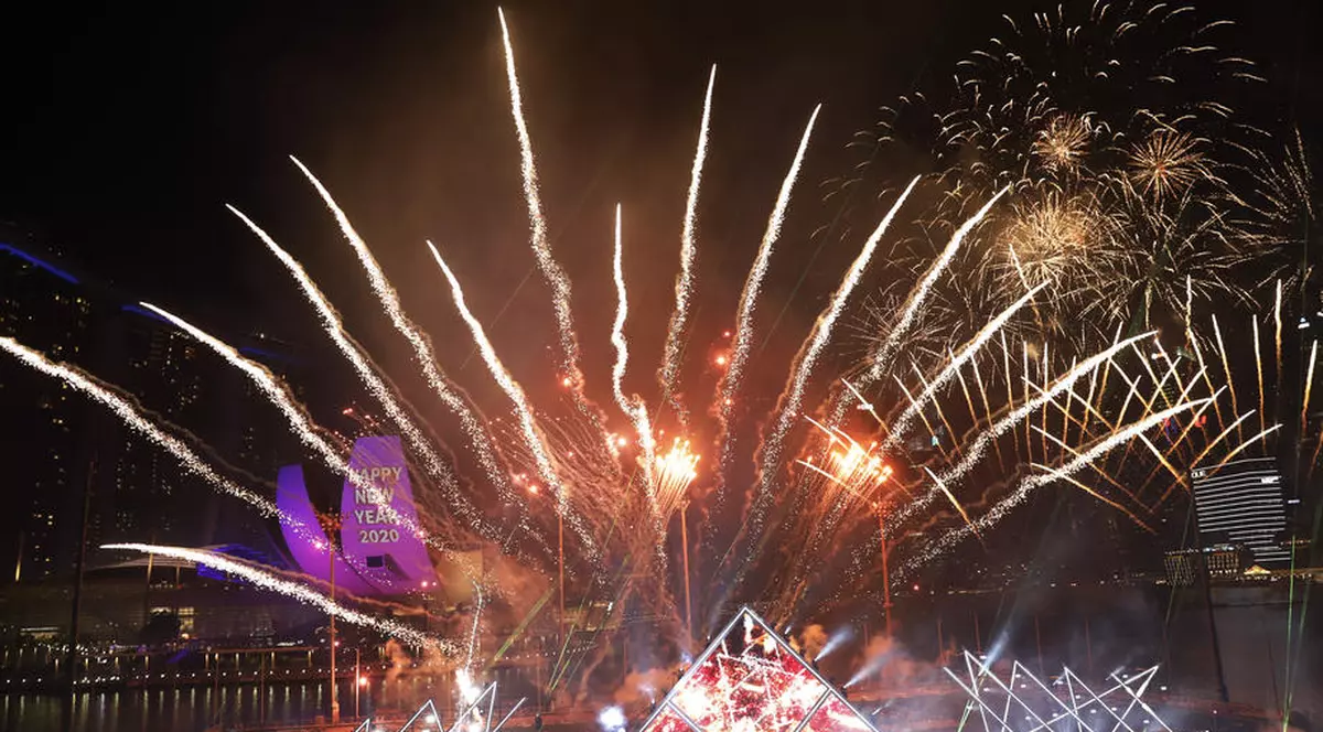 Revelion 2020. Marile orașe ale lumii au pășit în noul an cu spectacole impresionante de lumini