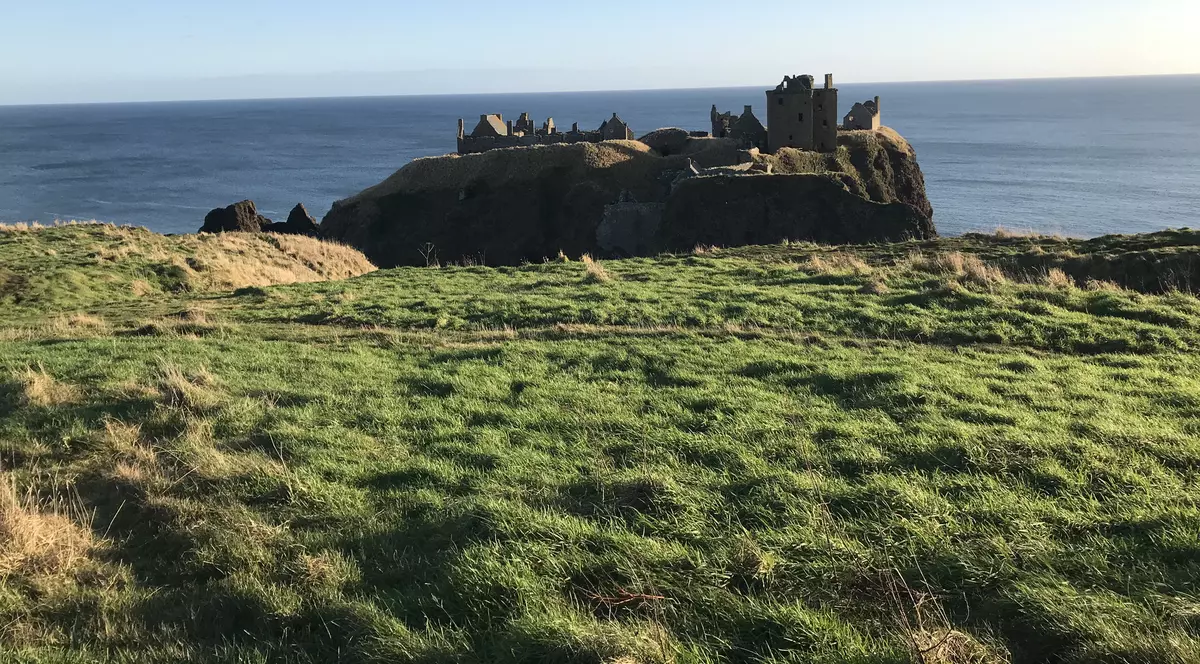 Castelul Donottar, din Stonehaven.