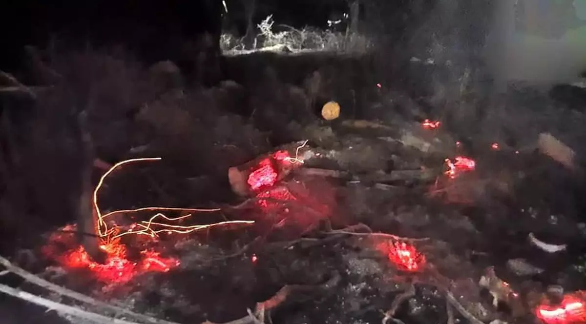 În plină iarnă, trei incendii într-o singură zi, în Prahova! În câteva ore, 210 hectare au fost mistuite de flăcări