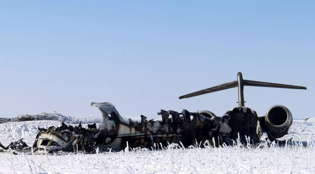SUA investighează încă motivele prăbușirii avionului FOTO: EPA