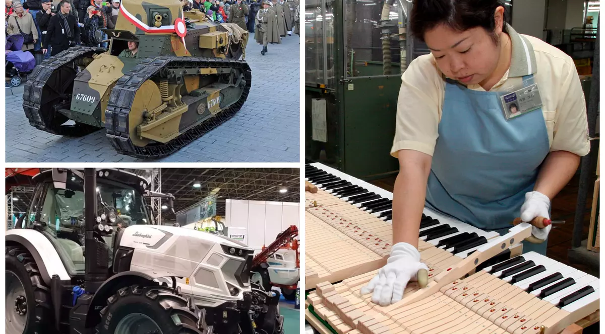 Companii despre care nu știai că au făcut așa ceva: avioane cu motoare Dacia, tractoare Lamborghini sau tancuri Renault!