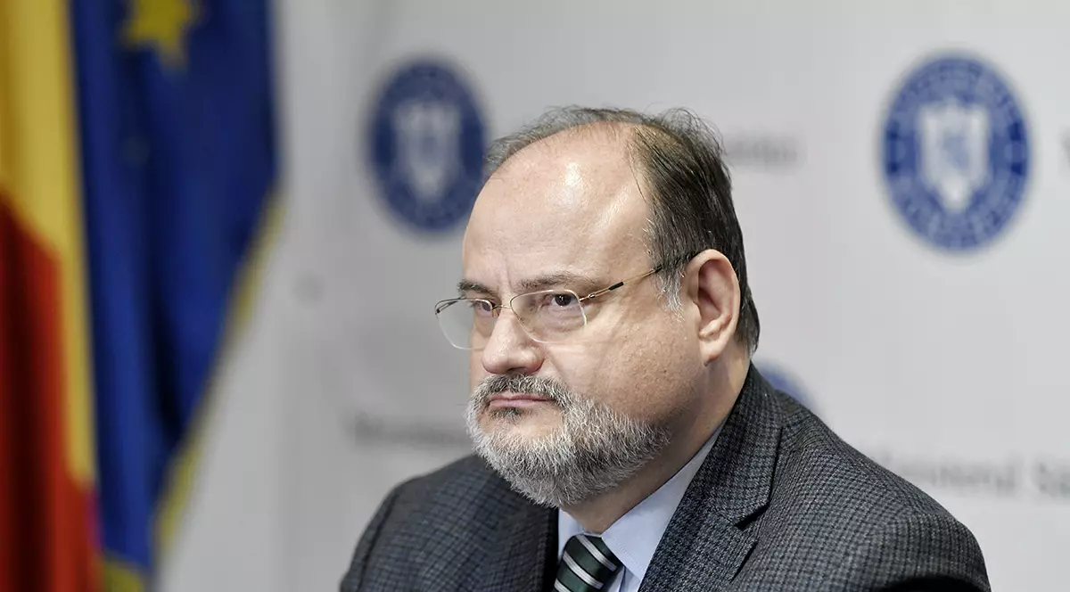 Horatiu Moldovan, secretar de stat in ministerul Sanatatii, participa la o conferinta de presa, in Bucuresti, miercuri, 29 ianuarie 2020. ANDREEA ALEXANDRU / MEDIAFAX FOTO