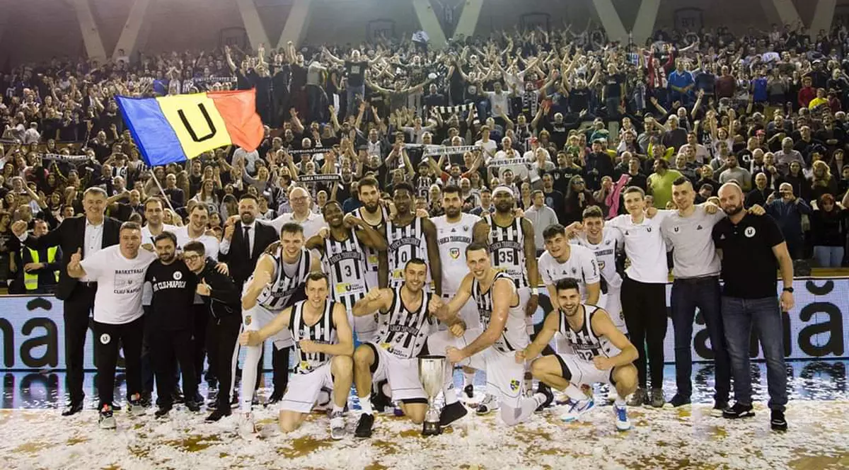 U Cluj a câștigat Cupa României la baschet masculin. Au cucerit patru cupe din ultimele cinci!