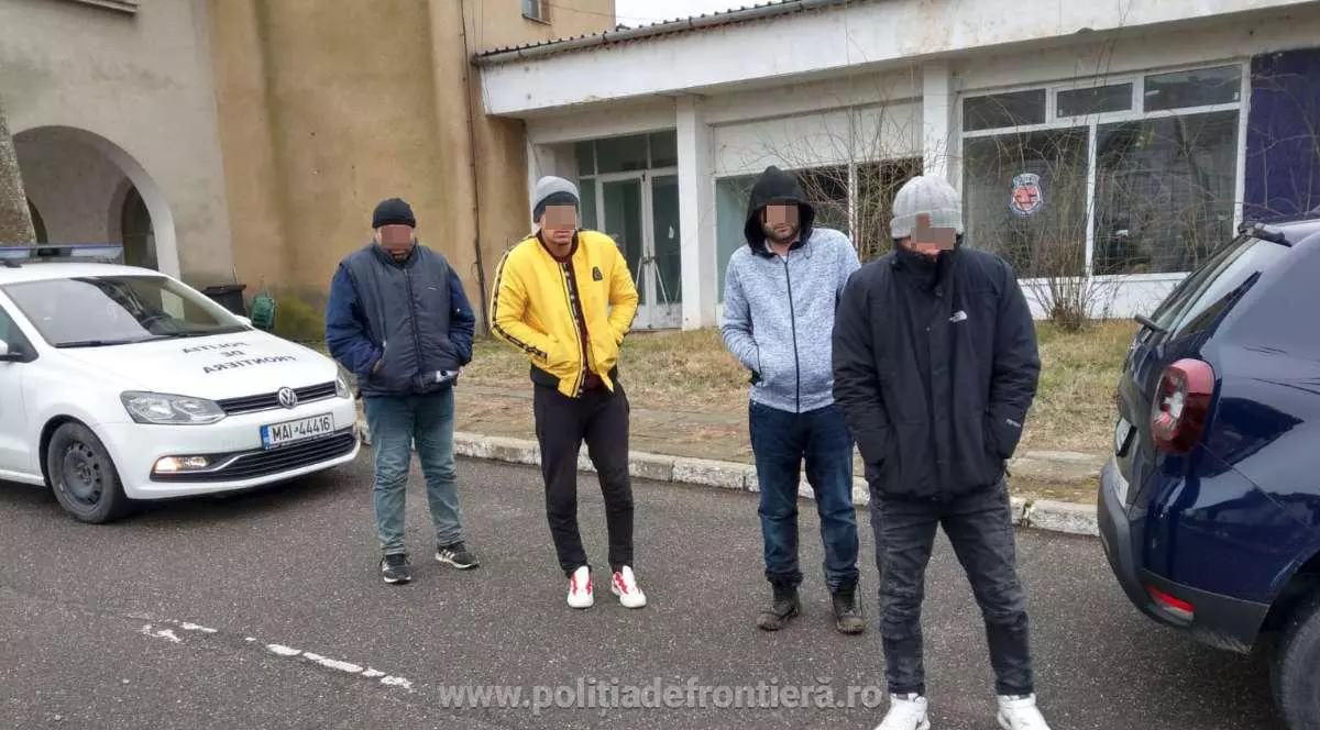 Politia de frontiera opriti la granita Foto: Politia de Frontiera