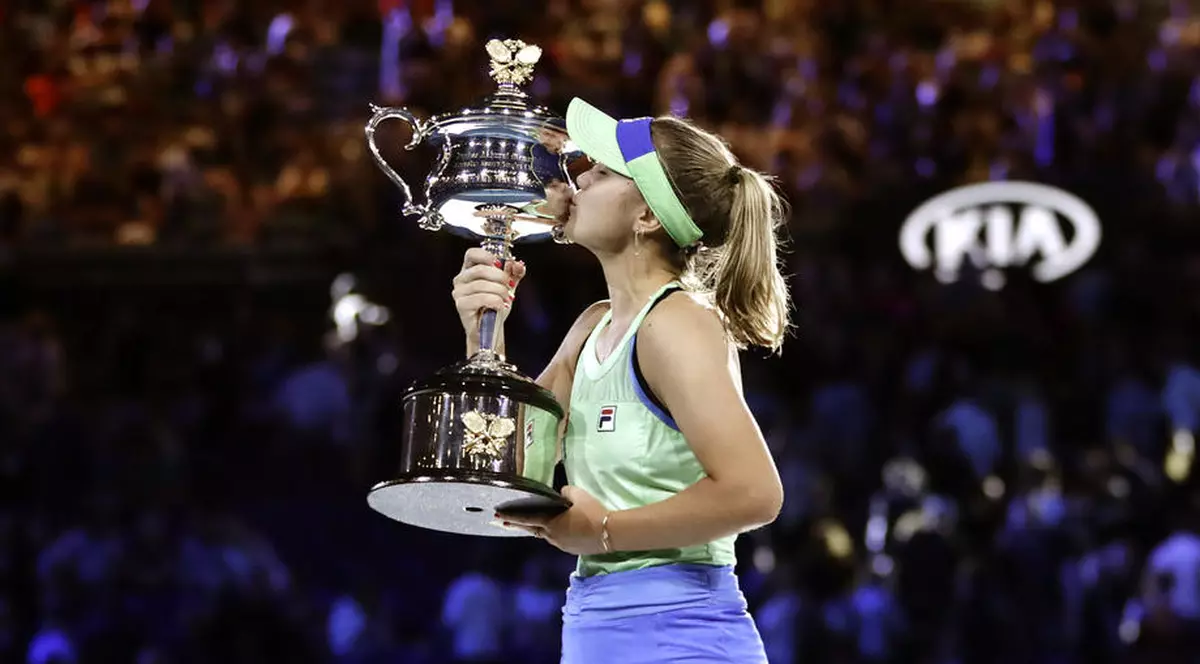Sofia Kenin, campioană la Australian Open. Foto: EPA