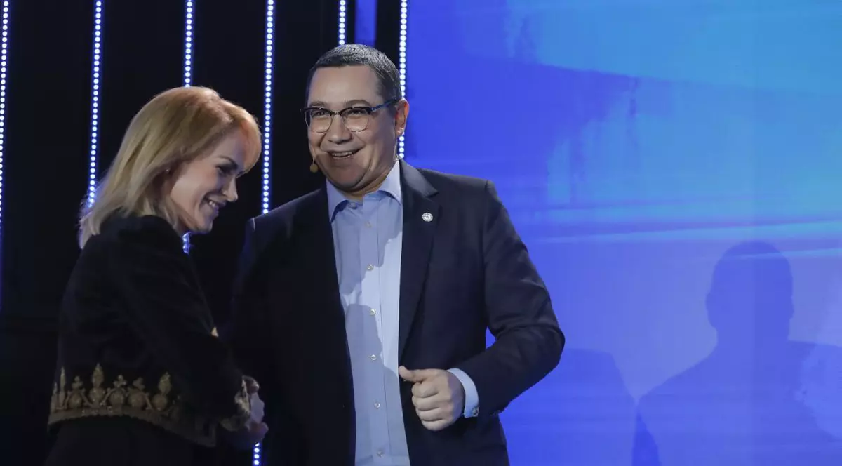 Victor Ponta și Gabriela Firea, la Convenția Pro România: Inquam Photos / George Călin