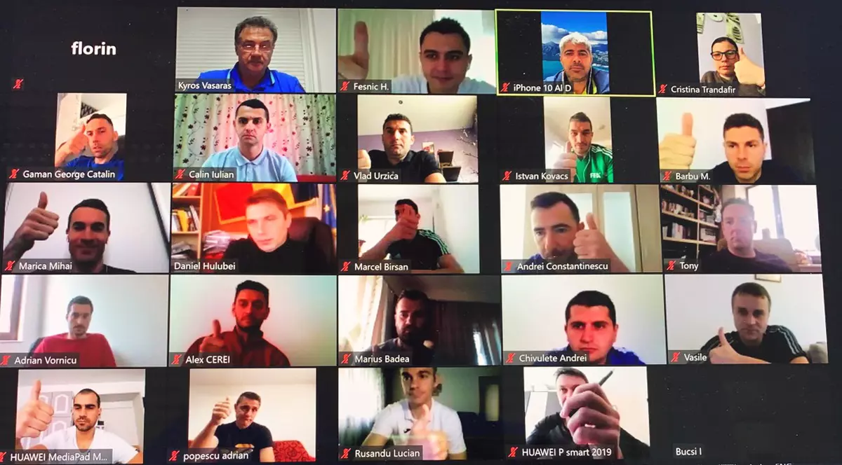 Seminar online pentru arbitri din Liga 1