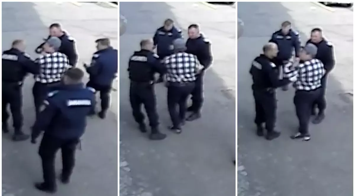 VIDEO | Intervenție a jandarmilor în timpul stării de urgență împotriva unui restaurant denunțat că e deschis, dar care nu servea decât mâncare pentru acasă