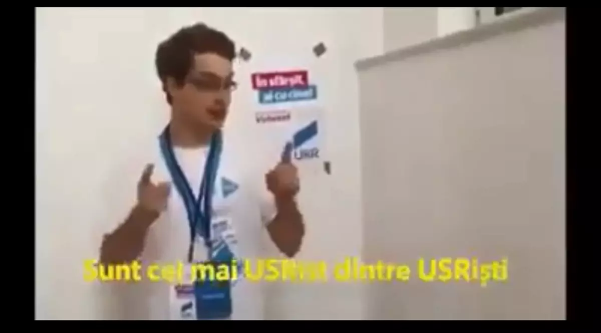 Locul doi pe lista USR pentru Consiliul General al Municipiului București a stârnit hohote de râs printr-un clip video viral
