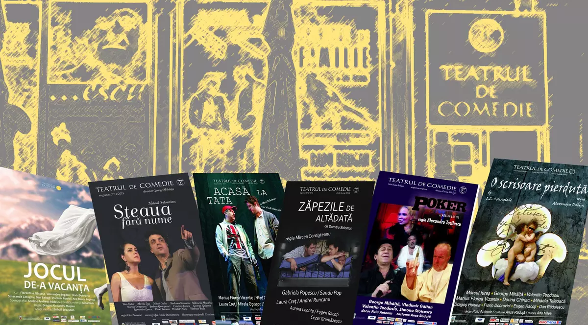 Teatrul de Comedie anunță lansarea programului "Comedia în carantină"