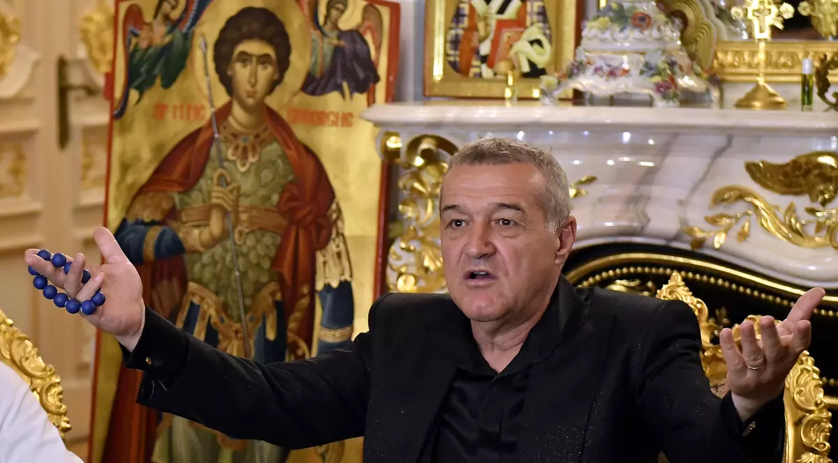 Gigi Becali a fost la mânăstire și a făcut din nou donații: ”La noi o să treacă, noi avem Liturghia”