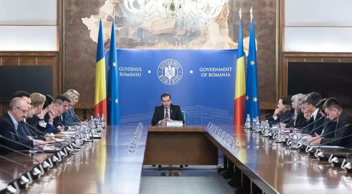Cabinetul Ludovic Orban. Foto: gov.ro