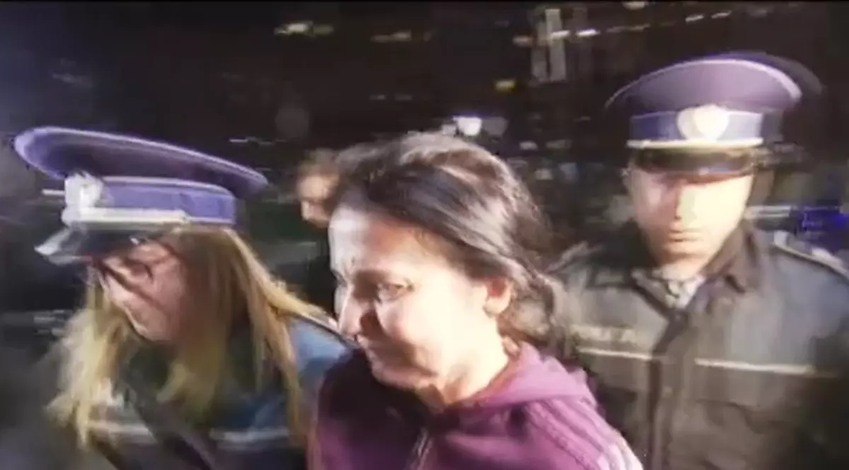 Sorina Pintea, primele imagini dupa ce a dost farestata. Foto: captura Stirile ProTV