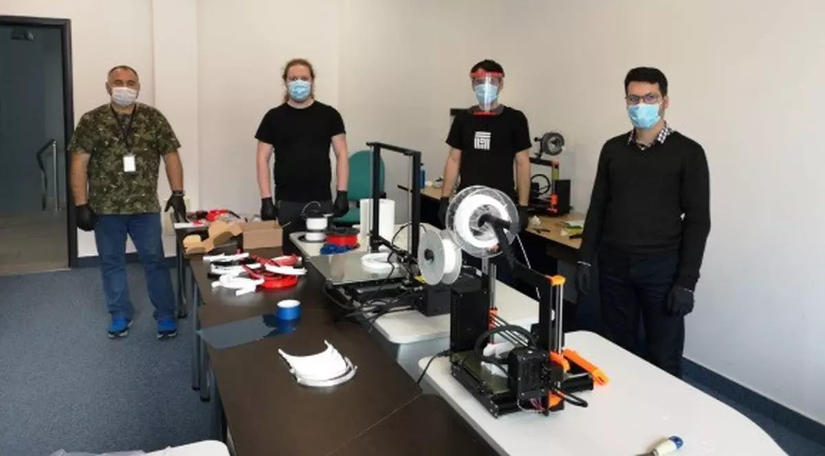 Spitalul Județean Brașov a primit o linie de testare pentru COVID-19 de la Universitatea Transilvania