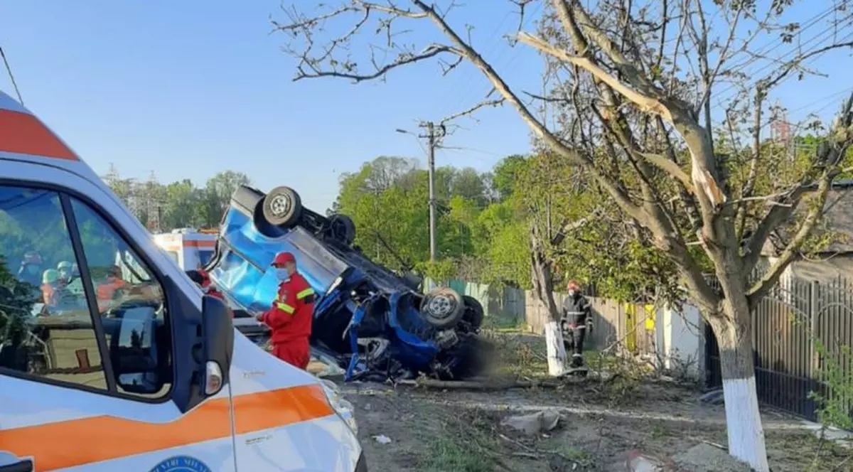 Accident grav pe DN 1. O persoană a murit, iar alte două au ajuns la spital