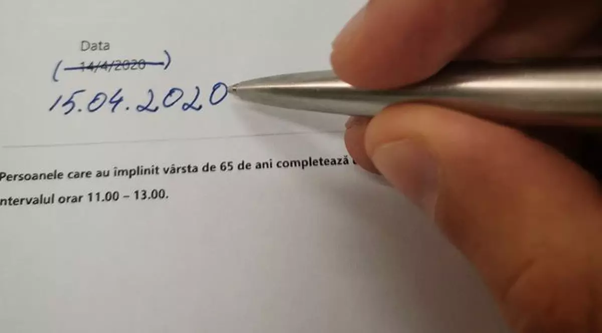 Întrebare: Este permisă refolosirea declaraţiei prin modificare datei? Răspunsul Poliţiei pentru toţi românii