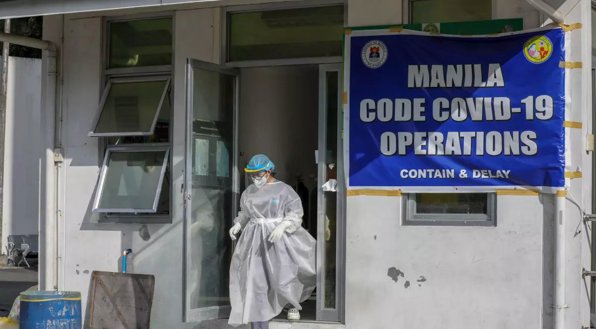 Sistemul sanitar din Filipine este subfinanțat și nepregătit pentru epidemie FOTO: EPA