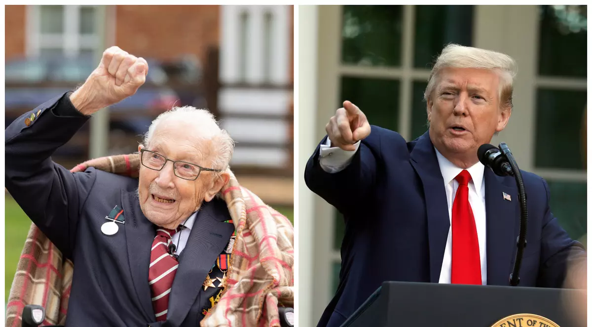 WHO’S HOT WHO’S NOT / Longevitatea generoasă a lui Tom Moore vs Ideile pseudoștiințifice ale lui Donald Trump