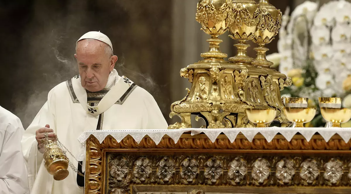 Ce slujbe va oficia Papa Francisc de Paștele Catolic