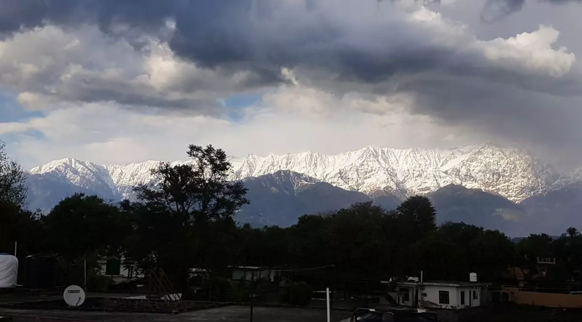 Munții Himalaya, văzuți pentru prima dată în ultimii 30 de ani dintr-o zonă din India. Scăderea drastică a poluării a permis acest lucru