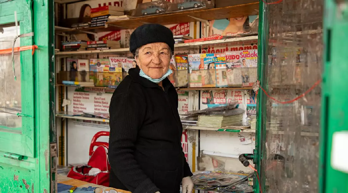 Ultima zi în care doamna Georgeta a vândut ziare. ”Nu vreau să mor proastă, știți?”﻿