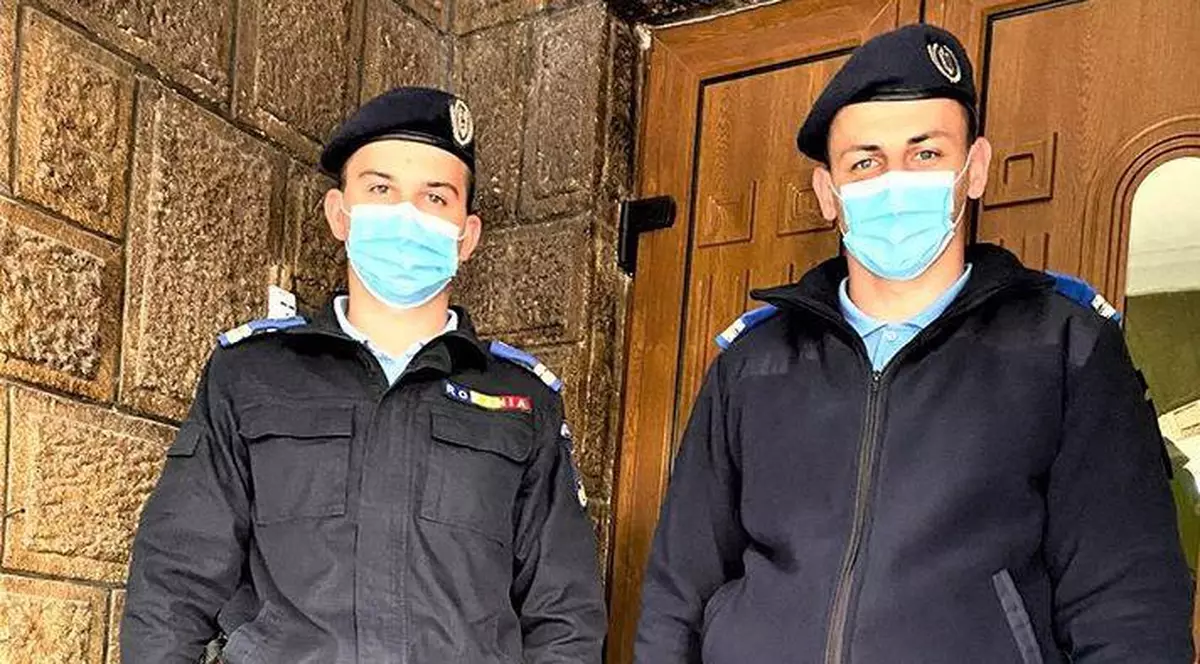 Jandarmi Maramureș Foto: Facebook