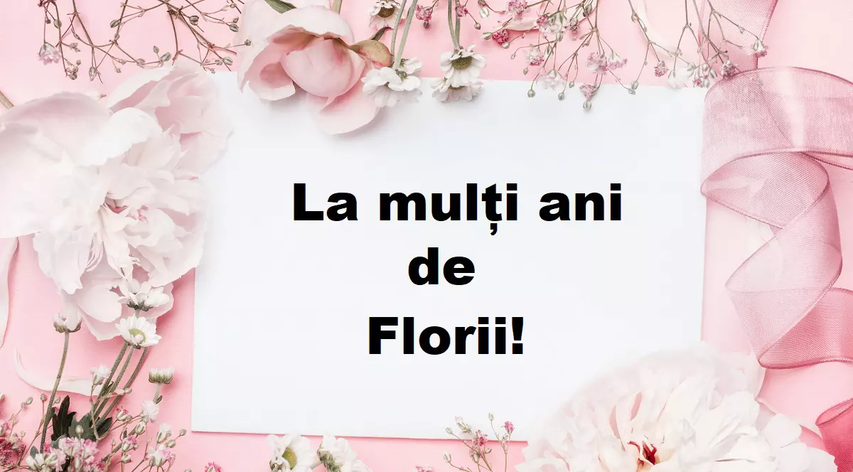 La multi ani de florii