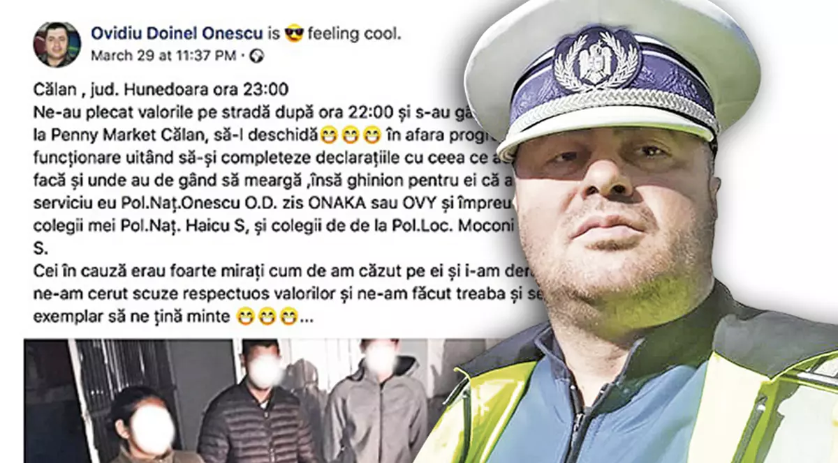 După aparițiile din presă, se fac verificări în cazul unui polițist din Călan care a avut un comportament abuziv: de la mustrare scrisă până la excluderea din Poliție
