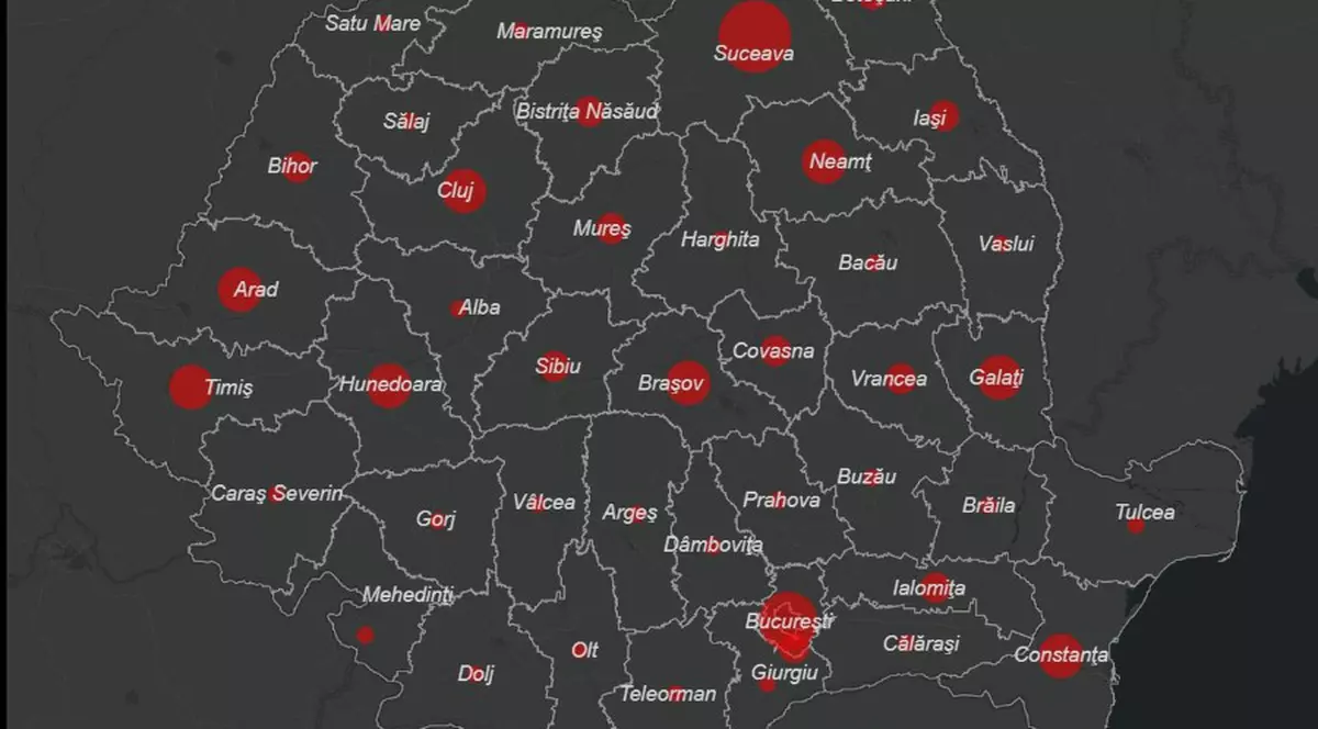 Worldometers: România e ultima la testare în Uniunea Europeană