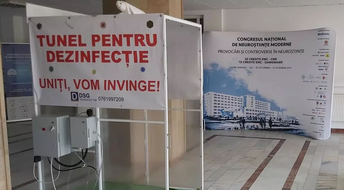 Tunelurile de decontaminare pentru COVID-19, între șarlatanie și disperarea autorităților