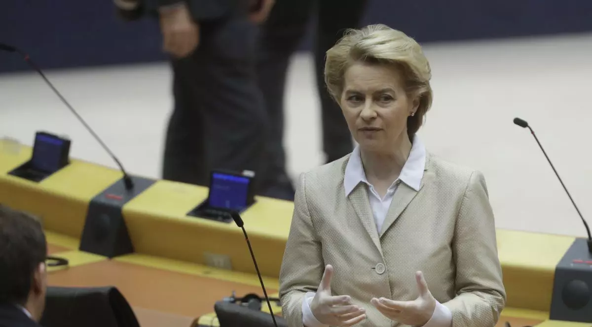 Președinta Comisiei Europene, Ursula Von der Leyen FOTO: EPA