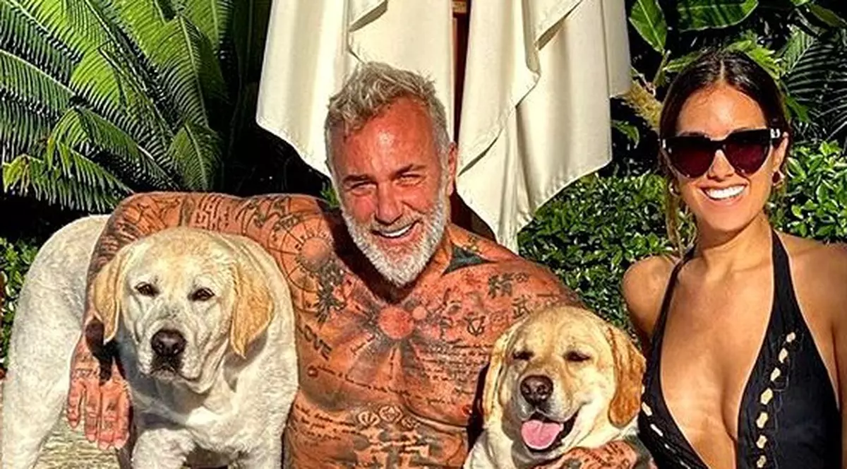 Gianluca Vacchi va deveni tată pentru a doua oară. Cine e femeia cu 27 de ani mai tânără care l-a cucerit pe milionarul italian